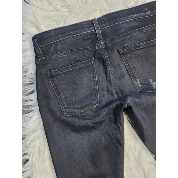 EUC Current Elliott The Stiletto Mid-rise Skinny Jeans - 26 waist - Picture 10 of 11